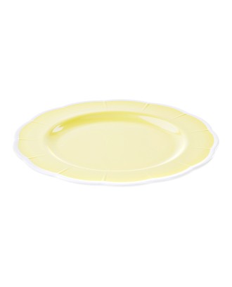 Farfurie pentru cina, melamina, 28 cm, galben, Flora - GUZZINI